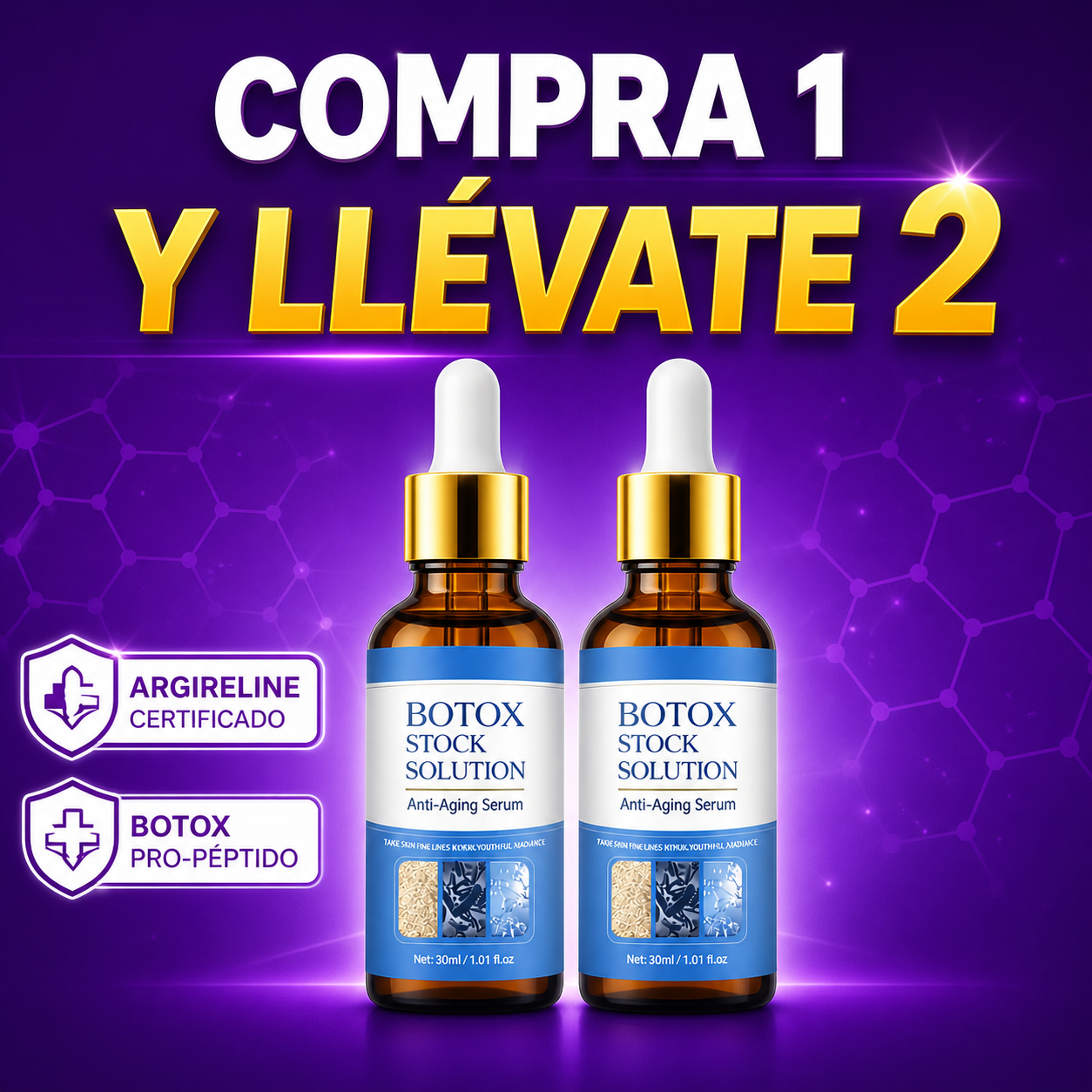 BOTOX STOCK SOLUTION: Serum Antiedad con Botox