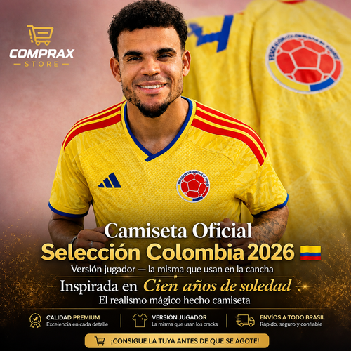 CAMISETA SELECCION COLOMBIA PREMIUM 2026